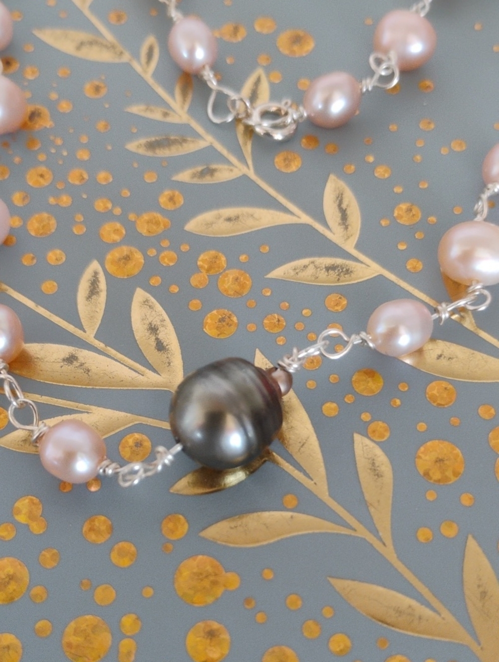 Genuine Tahitian Pearl Necklace